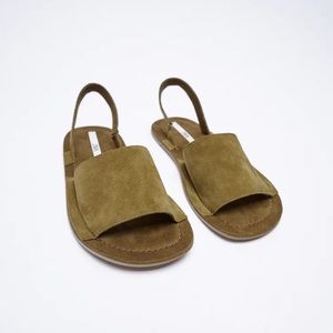 Zara Leather Sandals